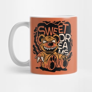 Creepy Teddy Bear // Sweet Dreams // Nightmare Bear Mug